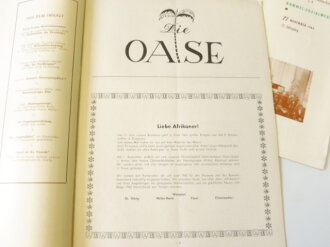 Nachkrieg, 11 Ausgaben " Die Oase" 1962