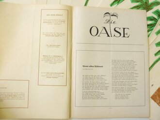 Nachkrieg, 12 Ausgaben " Die Oase" 1963