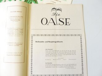 Nachkrieg, 12 Ausgaben " Die Oase" 1963