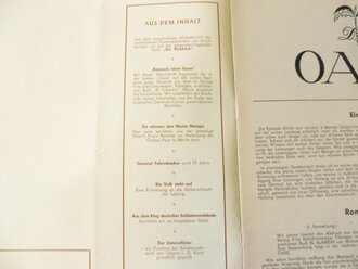 Nachkrieg, 12 Ausgaben " Die Oase" 1963