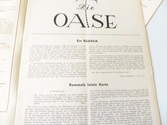 Nachkrieg, 12 Ausgaben " Die Oase" 1963