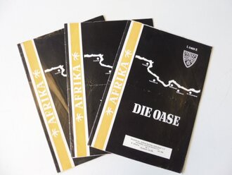 Nachkrieg, 3 Ausgaben " Die Oase" 1968