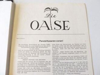 Nachkrieg, 3 Ausgaben " Die Oase" 1968