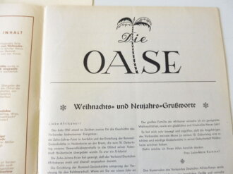 Nachkrieg, 5 Ausgaben " Die Oase" 1961