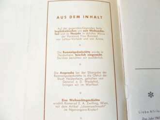 Nachkrieg, 5 Ausgaben " Die Oase" 1961