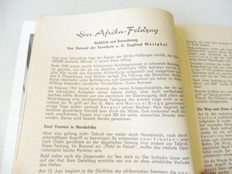 Nachkrieg, Festschrift zum 7. Bundestreffen des Verband Deutsches Afrika Korps im Münster 1960