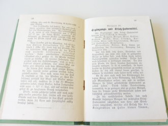 Anleitung Fütterung der Dienstpferde 1913, 36 Seiten, komplett