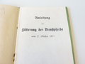 Anleitung Fütterung der Dienstpferde 1913, 36 Seiten, komplett
