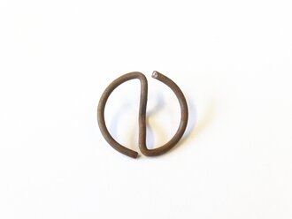 10 Stück S-Ringe für Uniformknöpfe an Drillichjacken