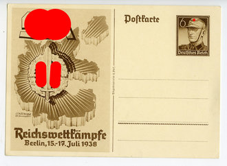 Ansichtskarte SA Reichswettkämpfe 1938