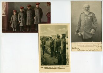 1. Weltkrieg, 3 Ansichtskarten