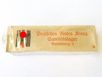 Deutsches Rotes Kreuz Sanitätslager Babelsberg, Wismut Brandbinde, ungeöffnet