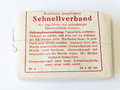 Schnellverband 33 x 22 cm, aus Rot-Kreuz Konvolut 2. Weltkrieg