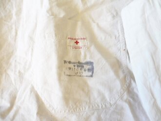 U.S. WWII American RED Cross , doctors smock