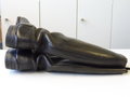 Paar Stiefel für Mannschaften der Kavallerie . Leicht getragenes Paar in gutem Zustand, Sohlenlänge 31cm