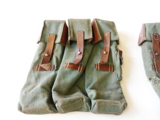 Paar Magazintaschen zum Sturmgewehr 44, wohl frühe...