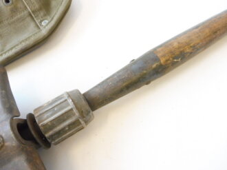 U.S. 1944 dated entrenching tool with carrier