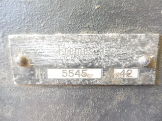 Frequenzmesser Fremes a datiert 1942. Funktion nicht geprüft
