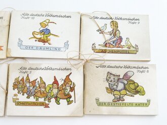 Winterhilfswerk " Alte deutsche Volksmärchen"  8 Hefte