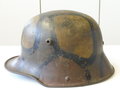 1.Weltkrieg Stahlhelmglocke, Originallack