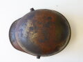 1.Weltkrieg Stahlhelmglocke, Originallack, leicht eingeöltes Stück