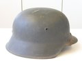 Luftwaffe, Stahlhelm M42, original zusammengehöriges Stück, in allen Teilen original