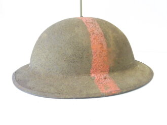 U.S. WWI Steel Helmet, original paint, liner dated 1918