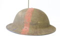 U.S. WWI Steel Helmet, original paint, liner dated 1918
