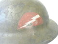 U.S. WWI Steel Helmet, original paint and decal 78th Infantry Division ( St. Mihiel, Meuse-Argonne and Lorraine )