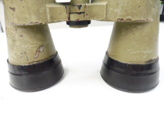 Kriegsmarine Doppelfernrohr 7 x 50 für U-Boote, Hersteller blc Carl Zeiss Jena. Originallack, erstaunlich klare Optik.