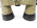 Kriegsmarine Doppelfernrohr 7 x 50 für U-Boote, Hersteller blc Carl Zeiss Jena. Originallack, erstaunlich klare Optik.