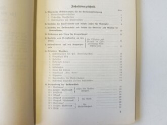 PDV 1, III. Teil " Polizei Bekleidungsvorschrift" III. Teil: Uniform Anfertigungsvorschrift von 1939. 129 Seiten