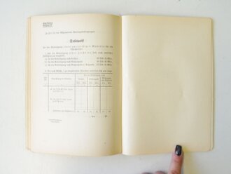 PDV 1, III. Teil " Polizei Bekleidungsvorschrift" III. Teil: Uniform Anfertigungsvorschrift von 1939. 129 Seiten