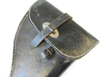 Tasche für die Leuchtpistole der Wehrmacht aus Ersatzmaterial  datiert 1941. Sehr guter Zustand