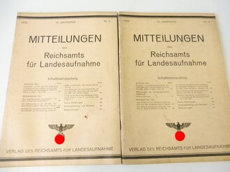 Mitteilungen des Reichsamts für Landesaufnahme, 2....