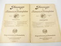 Mitteilungen des Reichsamts für Landesaufnahme, 2. Jahrgang 1926/27 Heft Nr. 1 & 3 und 15. Jahrgang Heft Nr. 1, 4 & 5