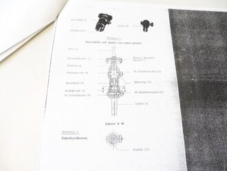 REPRODUKTION, L.Dv.110a, Entwurf einer Beschreibung und Bedienungsvorschrift des Erdschulschießtorns für das G 15