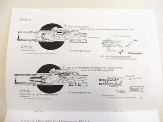 REPRODUKTION, Bildtafeln des M.G. 34, Maße A5, 11 Seiten