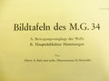 REPRODUKTION, Bildtafeln des M.G. 34, Maße A5, 11 Seiten