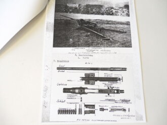 REPRODUKTION, D 1888/2, Maschinengewehr 151/20 und Erdkampflafette