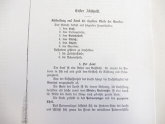 REPRODUKTION, Instruction über das Infanterie-Gewehr M/71 und dessen Munition, Kopie von 40 Seiten