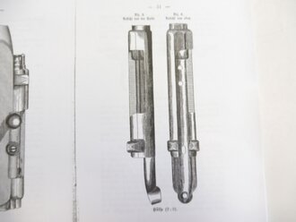 REPRODUKTION, Instruction über das Infanterie-Gewehr M/71 und dessen Munition, Kopie von 40 Seiten