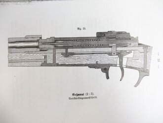 REPRODUKTION, Instruction über das Infanterie-Gewehr M/71 und dessen Munition, Kopie von 40 Seiten