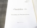 REPRODUKTION, Gurtfüller 16, Beschreibung und Gebrauchsanweisung, Kopie von 16 Seiten + Anlagen