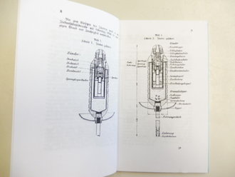 REPRODUKTION, Gewehr- und Handgranaten, 52 Seiten, Kleinformat