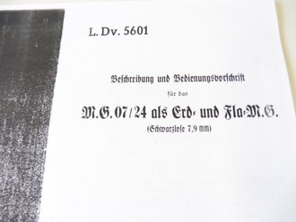REPRODUKTION, L.Dv.5601, Beschreibung und...
