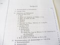 REPRODUKTION, L.Dv.5601, Beschreibung und Bedienungsvorschrift für das M.G. 07/24 als Erd- und Fla- MG, Ausgabe 1940, Kopie von 24 Seiten + Anlage