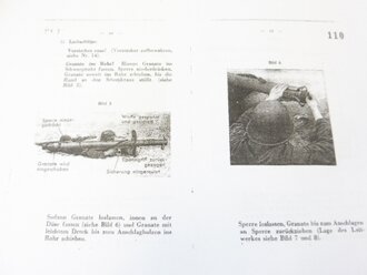 REPRODUKTION, D1864/1, Panzerschreck, 8,8 cm R PzB 54 mit 8,8 R PzBGr 4322, Gebrauchsanleitung vom 7.6.1944, Kopie von 31 Seiten