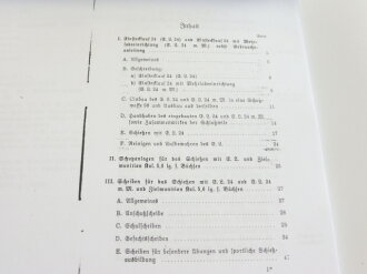 REPRODUKTION, D114, Beschreibung des Einstecklaufes 24 (E.L.24) und des Einstecklaufes 24 mit Mehrladeeinrichtungnebst Gebracuhsanleitung, vom 7.10.1935, Kopie von 54 Seiten + Anhang