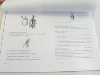 REPRODUKTION, A050/1/482 Handgranaten, Beschreibung und Nutzung von 1980, Kopie von 59 Seiten
